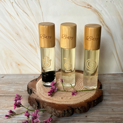 Livity krystal rollers med æteriske olier