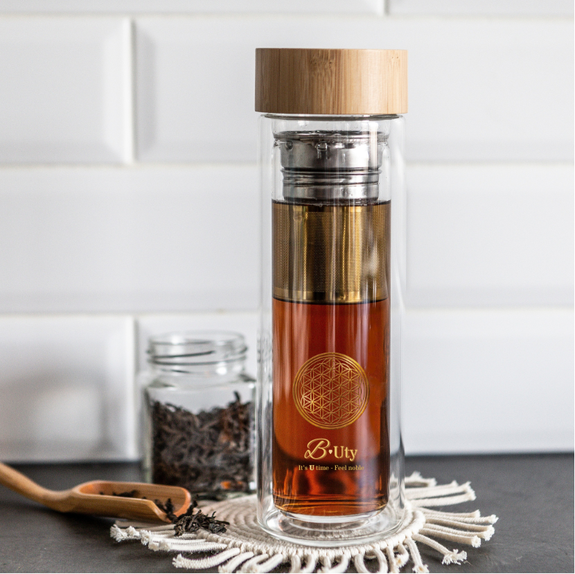 infusions te flaske i dobbelt termoglas